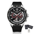 MEGIR Fashion Men Watches Silicone Strap Sport Military Watch Chronograph Waterproof Male Wristwatch Clock Montre Homme 2083